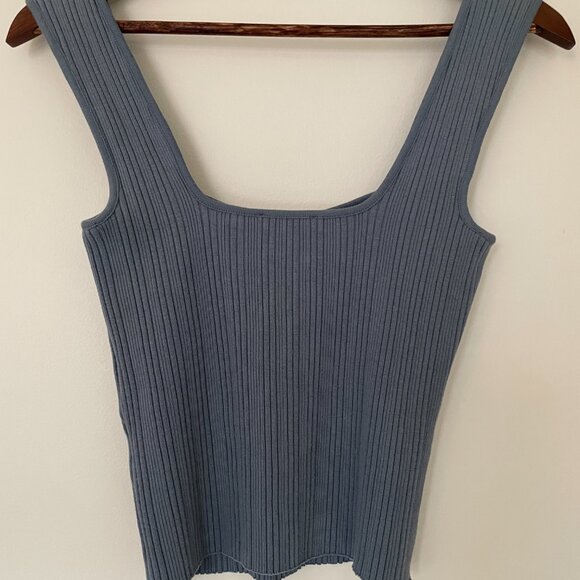 Vince Rib Sweetheart-Neck Camisole, Size S, Pre-Owned, Fair Condition - Picture 6 of 9